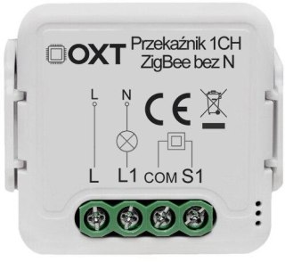 Moduł OXT mini przekaźnik 1 obw. bez N ZigBee TUYA OXT