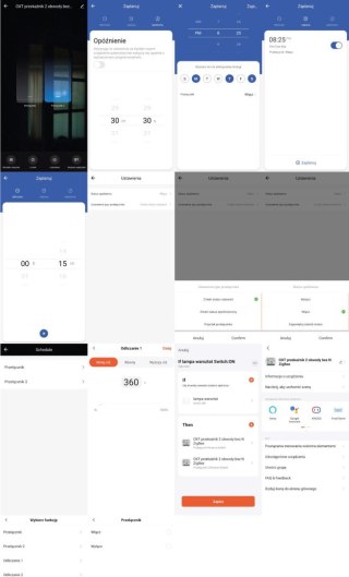 Moduł OXT mini przekaźnik 2 obw. bez N ZigBee TUYA OXT