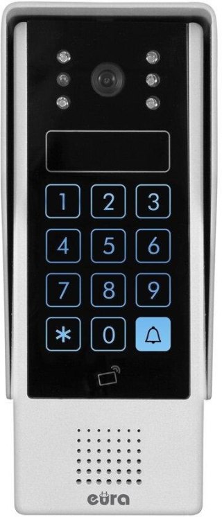 WIDEODOMOFON EURA VDP-90A3 DELTA + biały monitor TUYA EURA