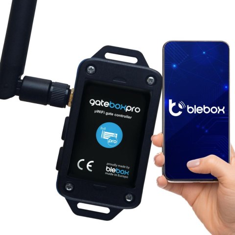 Moduł bramowy gatebox pro z zewnętrzną anteną Blebox BLEBOX