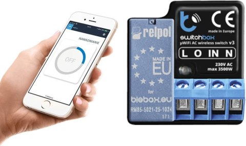 Moduł przekaźnikowy switchbox v3 Blebox BLEBOX