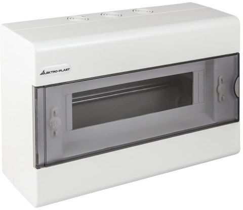Rozdzielnica modułowa 1x12 natynkowa (N+PE) IP40 SRn-12 ELEKTRO-PLAST OPATÓWEK