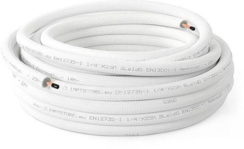 Rura Miedziana w otulinie 3/8 krąg 25 m Tivento Flex TIVENTO