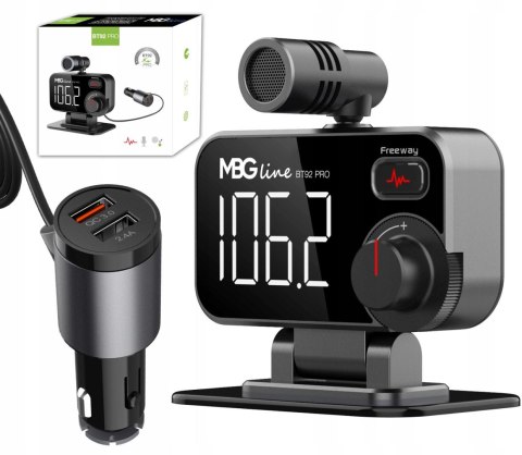 Transmiter samochodowy MBG line BT92 PRO MBG