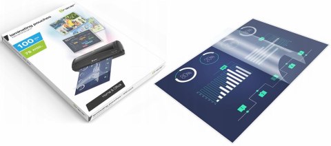 Folia Laminacyjna PROMO 75 mic 100 szt A3 TRACER