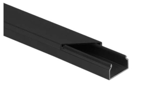 Listwa elektroinstalacyjna kpl. CZARNY CLS 25x16 2m (PACZKA 10szt.) STASIŃSKI SP. Z O.O.