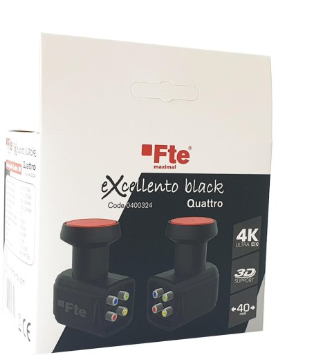 Konwerter Quattro FTE eXcellento HD Black 0,1dB FTE