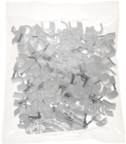 TRZYMAK KABLA TRZ-7/100 BIAŁY INNY-D