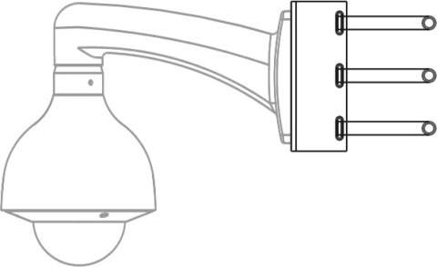 UCHWYT SŁUPOWY DAHUA PFA150-V2 DAHUA