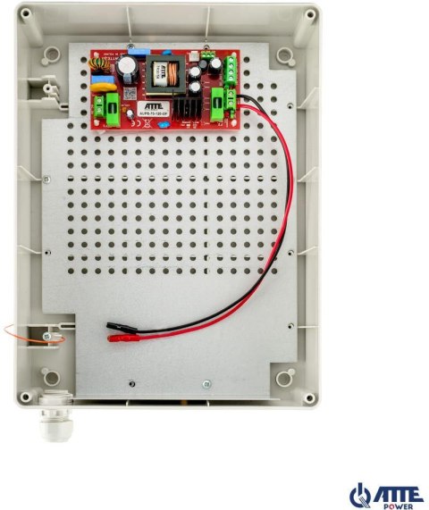 ZASILACZ BUFOROWY IMPULSOWY ATTE AUPS-70-120-XL1, 12V, 72W, 18Ah, ZEWNĘTRZNY ATTE