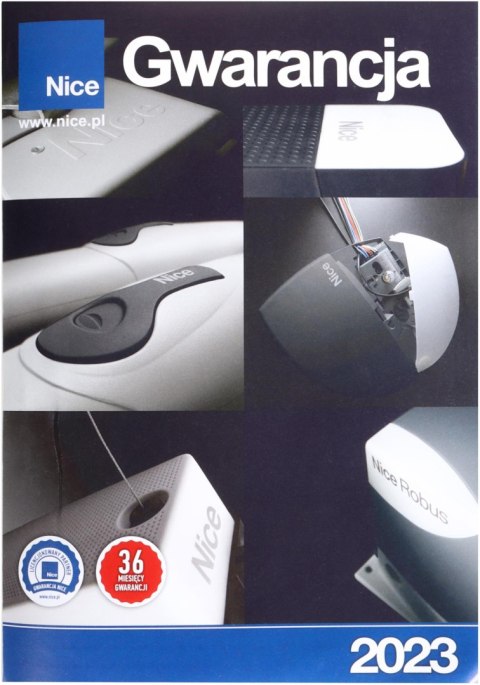 Zestaw NICE TOONA TO4024BDKCE (MyGO) do 6m bram dwuskrzydłowych NICE