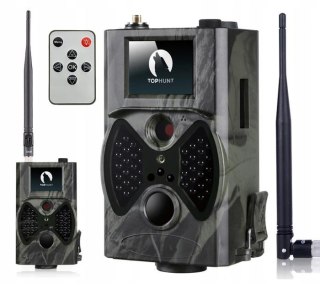 Kamera leśna Tophunt HC300M FullHD 1080p 12MPX MMS GPRS SIM fotopułapka TOPHUNT