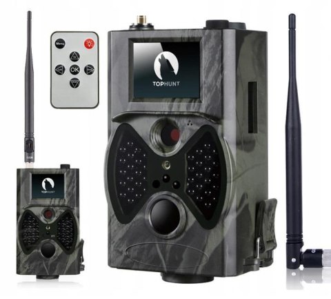Kamera leśna Tophunt HC300M FullHD 1080p 12MPX MMS GPRS SIM fotopułapka TOPHUNT
