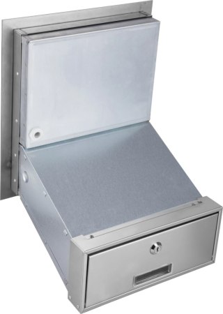 Skrzynka na listy Vidos DUO S1201A-SKM z wbudowanym wideodomofonem VIDOS