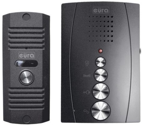 Domofon EURA ADP-12A3 ''INVITO' głośnomówiący, bezsłuchawkowy EURA