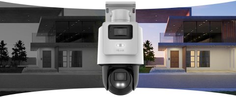 Kamera IP Hilook PTZ-D4 dualna 8MP (4MP + 4MP) HILOOK