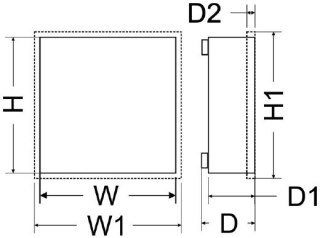 OBUDOWA ALARMOWA Pulsar AWO000/CA-4,5,6 PULSAR