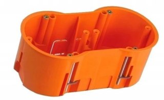 Puszka końcowa 60 podwójna do płyt gipsowych głęboka PAWBOL A.0010PG PAWBOL