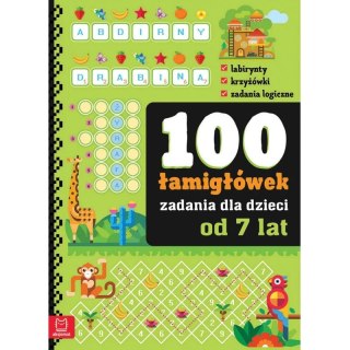 100 ŁAMIGŁÓWEK OD 7 LAT AKSJOMAT