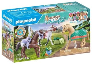 3 KONIE MORGAN QUARTER ANGLOAR PLAYMOBIL