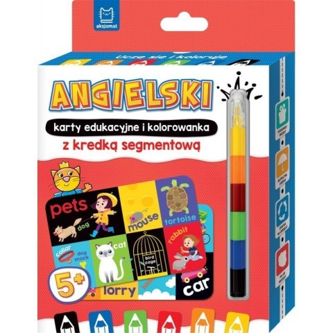 Angielski uczę się i kolor. 5+ AKSJOMAT AKSJOMAT