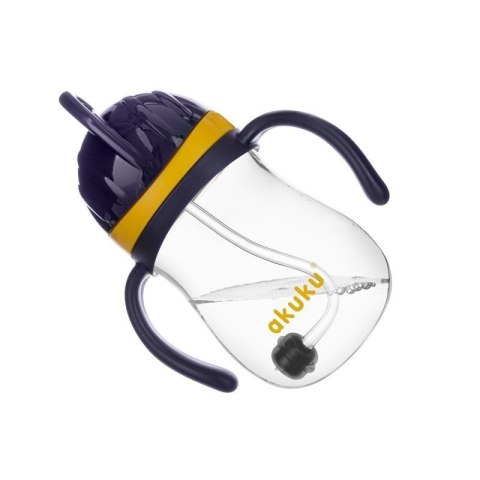 Bidon ze słomką i odważnkiem AKUKU ALBIS