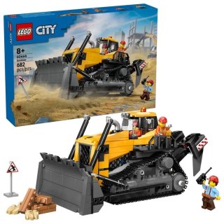 CITY ŻÓŁTY BULDOŻER ŁADOWARKA LEGO