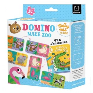 Domino małe zoo gra+książ. AKSJOMAT AKSJOMAT