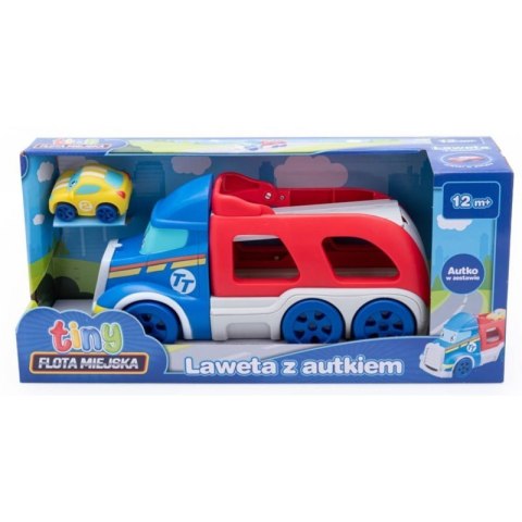 Flota miejska laweta z autkiem DUMEL DUMEL