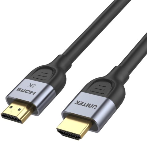 Kabel HDMI Unitek 2.1 8K 60Hz, czarny, 1,5m UNITEK