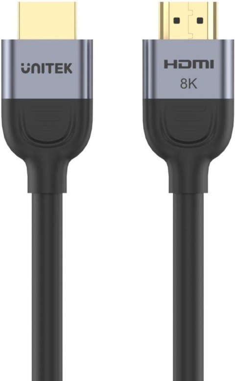 Kabel HDMI Unitek 2.1 8K 60Hz, czarny, 1,5m UNITEK