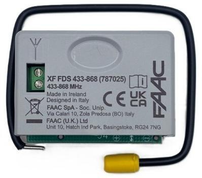 Zestaw Alfa FDS - FAAC 414 do 8m bram dwuskrzydłowych FAAC