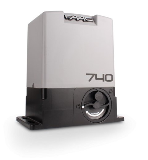 Zestaw Delta 2 FDS - FAAC 740 do 500kg bram przesuwnych FAAC