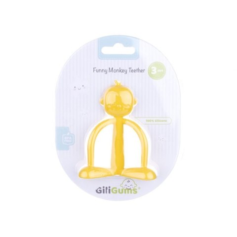 Gryz. usp. małpka żółty GILIGUMS GILIGUMS