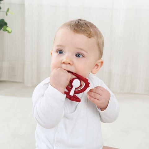 Gryzak małpka chimney red MOMBELLA MOMBELLA