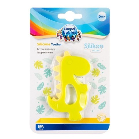 Gryzak silikonowy dinozaur CANPOL BABIES CANPOL BABIES