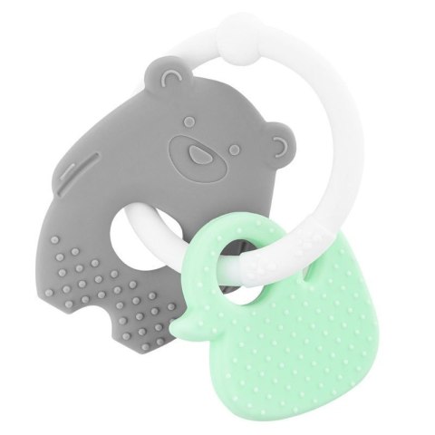 Gryzaki miś/kaczka silikon AKUKU ALBIS