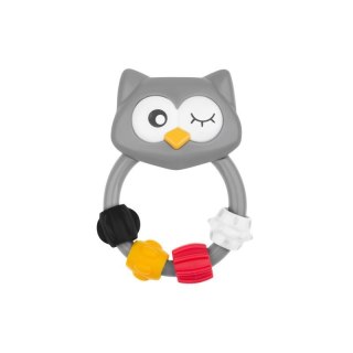 Grzechotka sowa grey AKUKU ALBIS