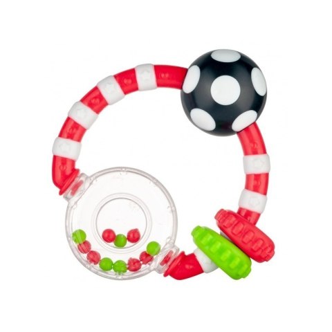 Grzechotka z kolor. koralikami CANPOL BABIES CANPOL BABIES