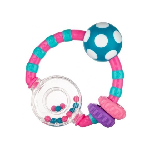 Grzechotka z kolor. koralikami CANPOL BABIES CANPOL BABIES