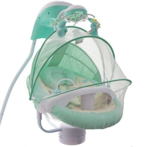 Huśtawka elektroniczna ty801m green EUROBABY EUROBABY