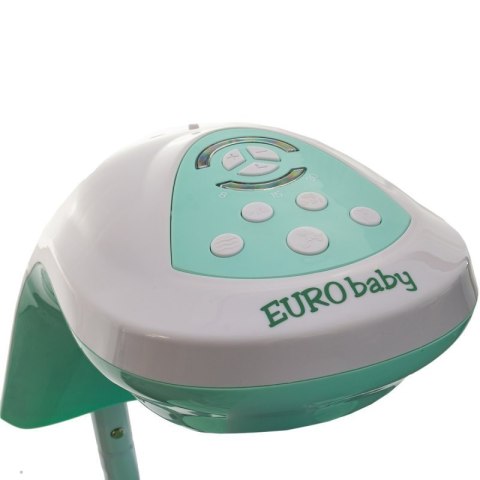Huśtawka elektroniczna ty801m green EUROBABY EUROBABY