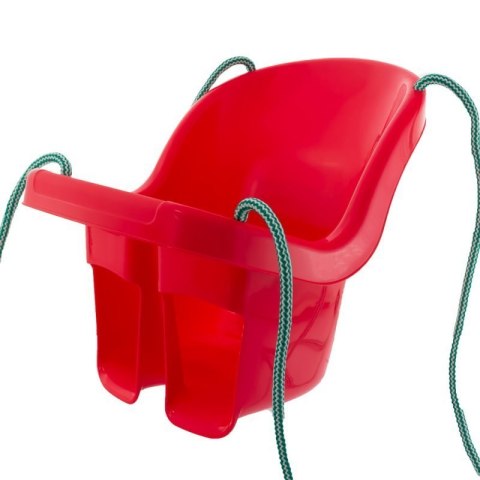Huśtawka kubełkowa czerwona TEGA TEGA