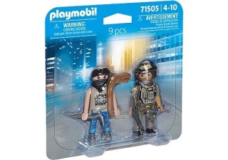 JEDNOSTKA SPECJALNA I BANDYTA PLAYMOBIL