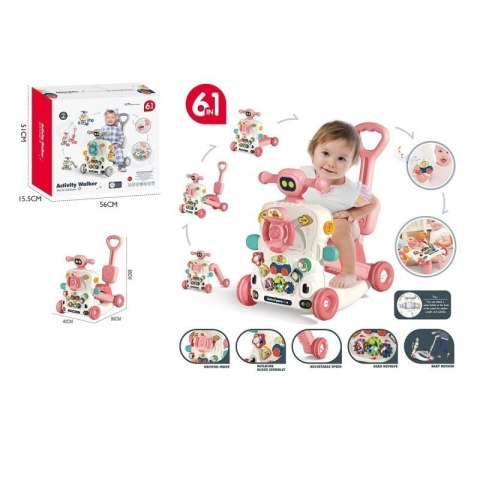 Jeździk pchacz EUROBABY ZABAWKI EUROBABY ZABAWKI