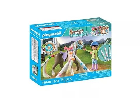 KREAT.ZEST.Z KONIEM I PISAKAMI PLAYMOBIL