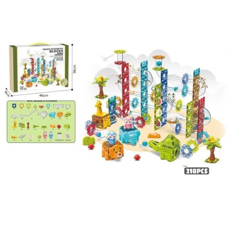 Klocki magnetyczne EUROBABY ZABAWKI EUROBABY ZABAWKI