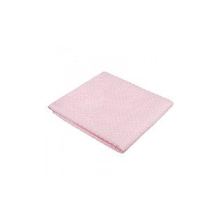 Kocyk 100% bawełna różowy AKUKU ALBIS