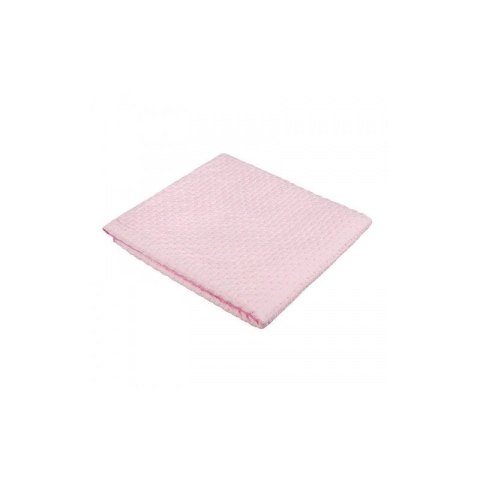 Kocyk 100% bawełna różowy AKUKU ALBIS