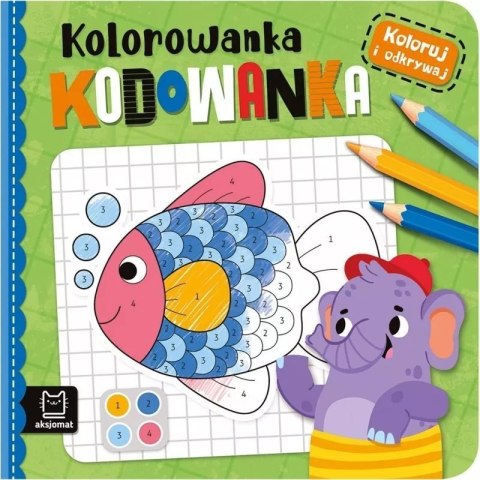 Kolorowanka kodowanka AKSJOMAT AKSJOMAT